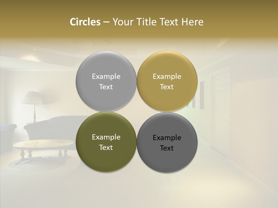 Bed House Office PowerPoint Template