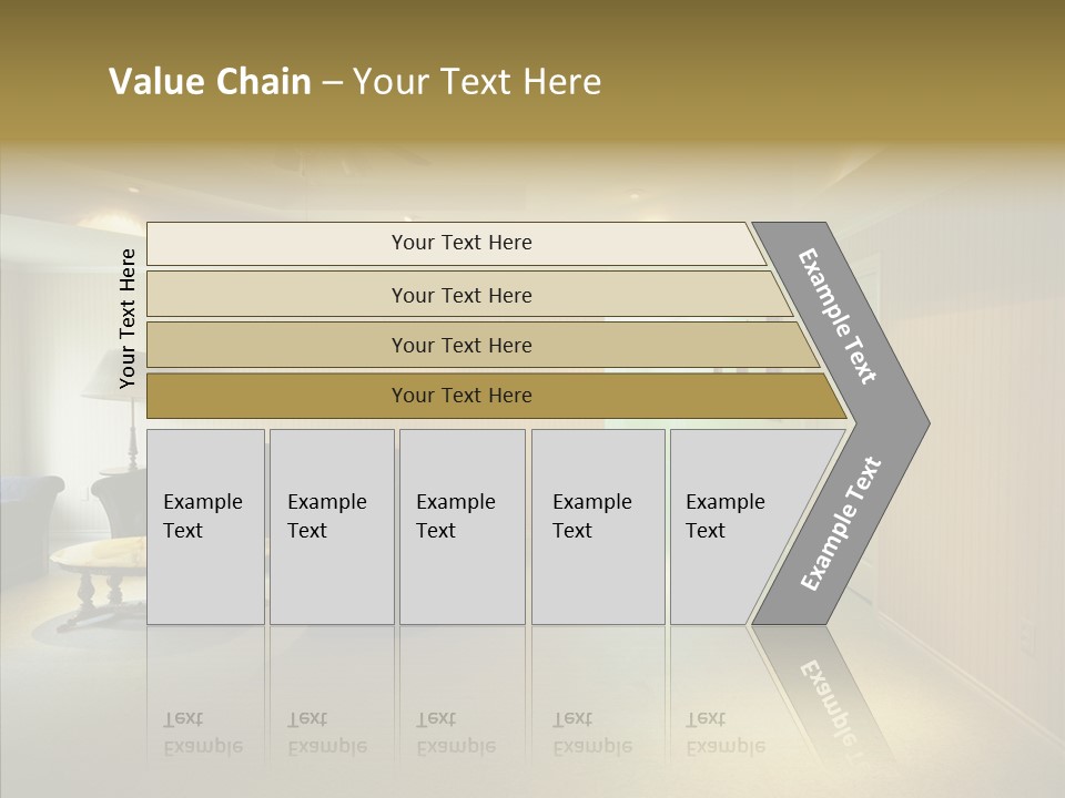 Bed House Office PowerPoint Template