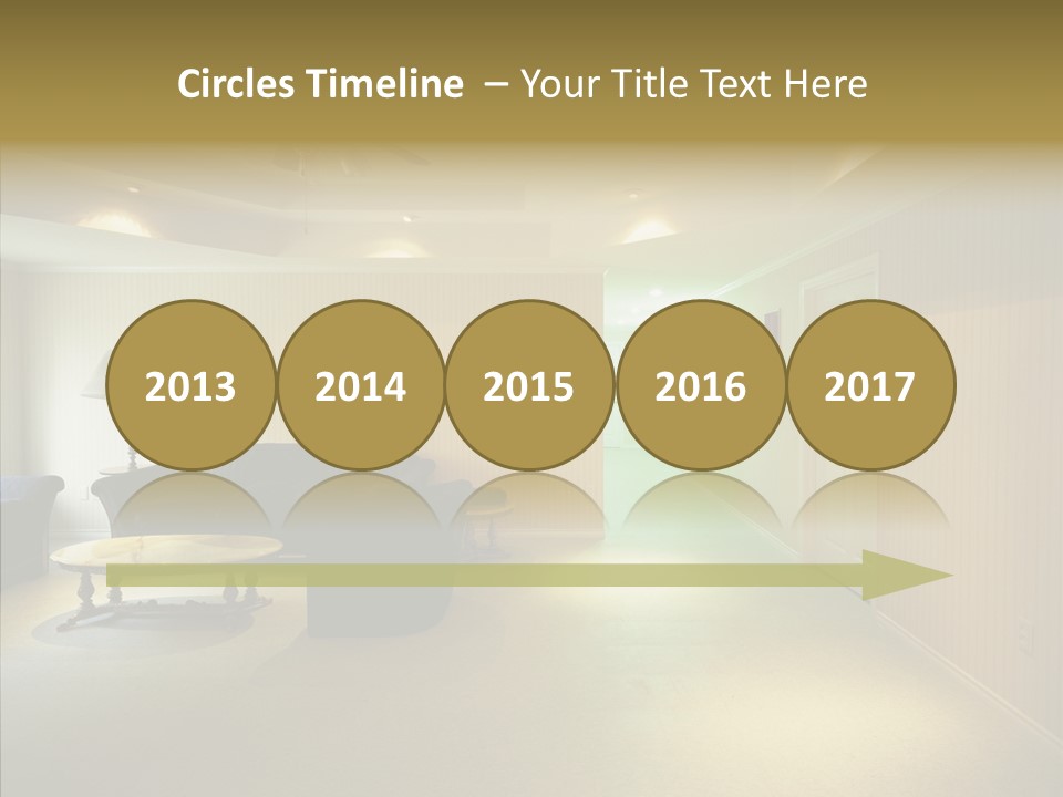 Bed House Office PowerPoint Template