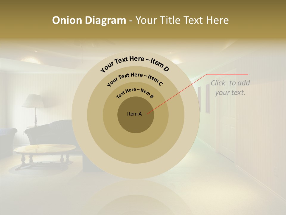 Bed House Office PowerPoint Template