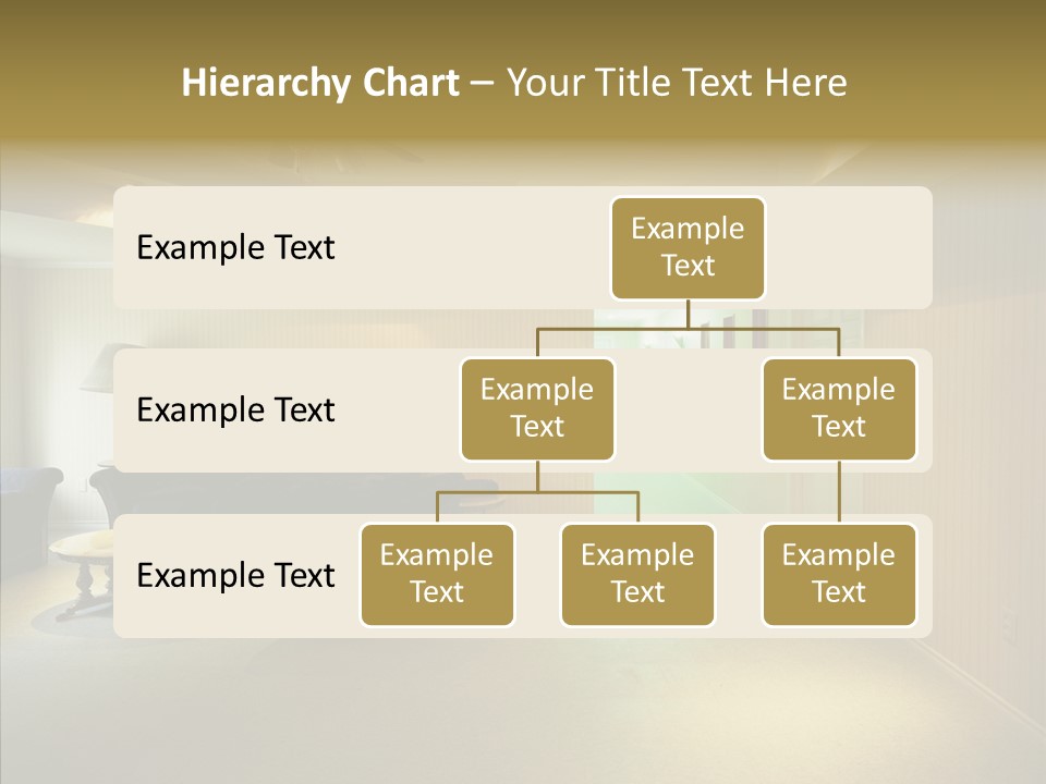 Bed House Office PowerPoint Template