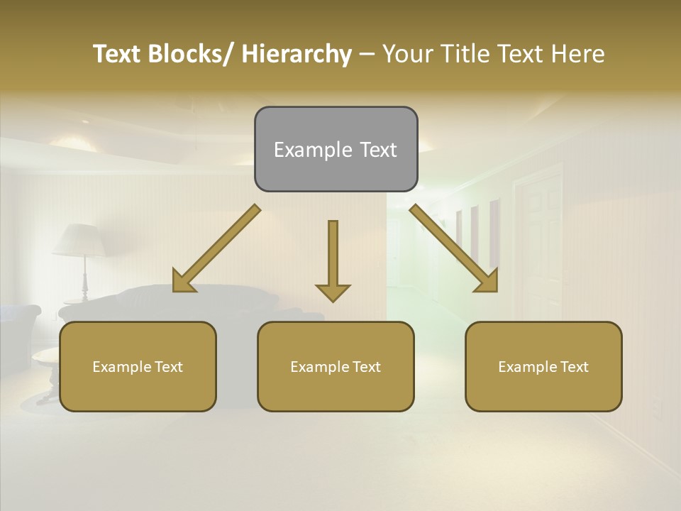 Bed House Office PowerPoint Template