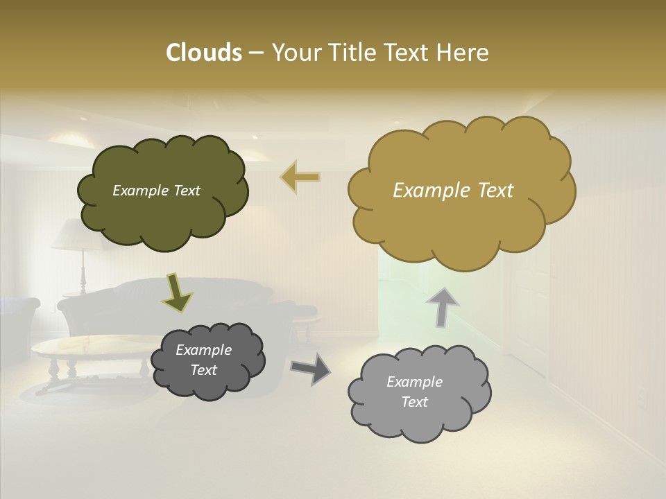 Bed House Office PowerPoint Template