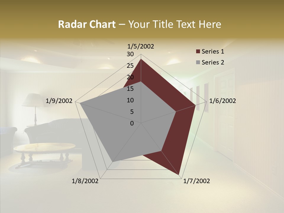 Bed House Office PowerPoint Template