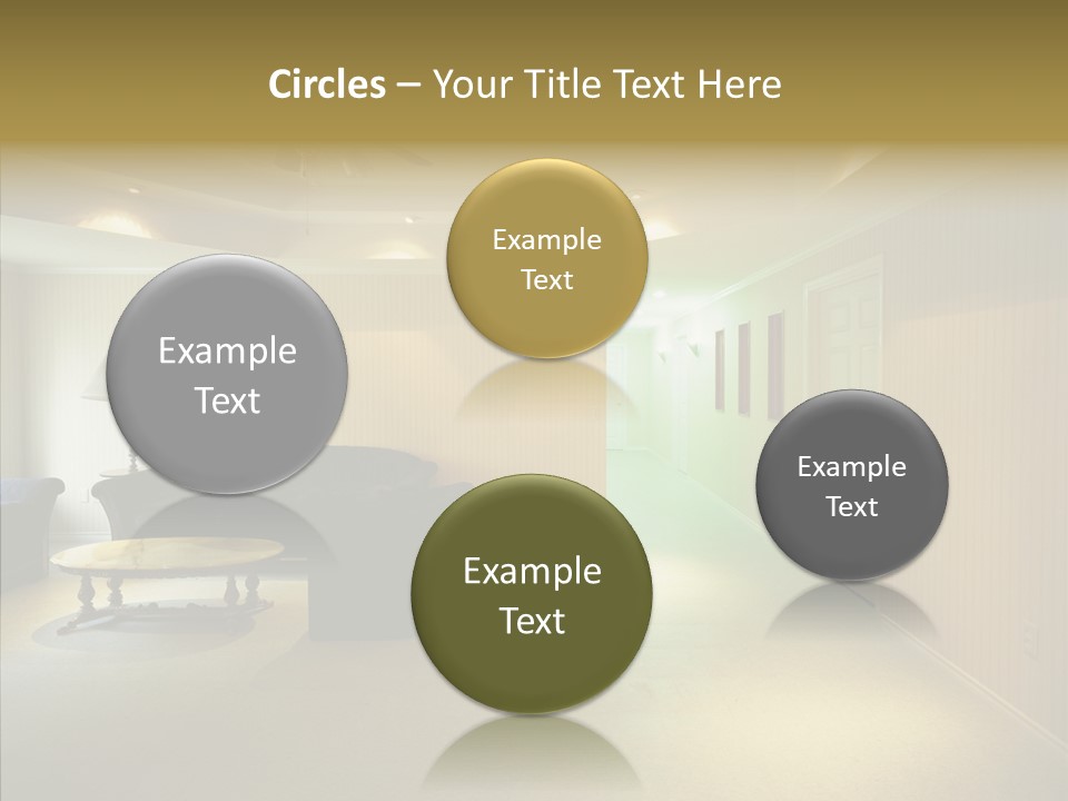 Bed House Office PowerPoint Template