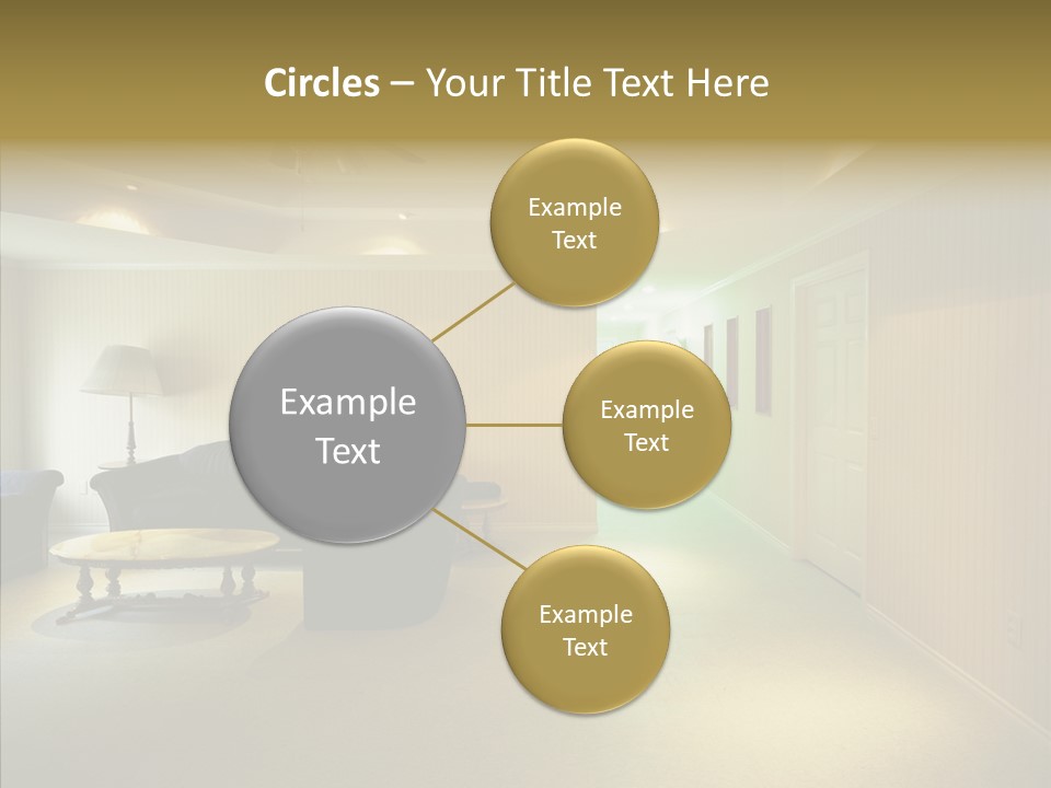 Bed House Office PowerPoint Template