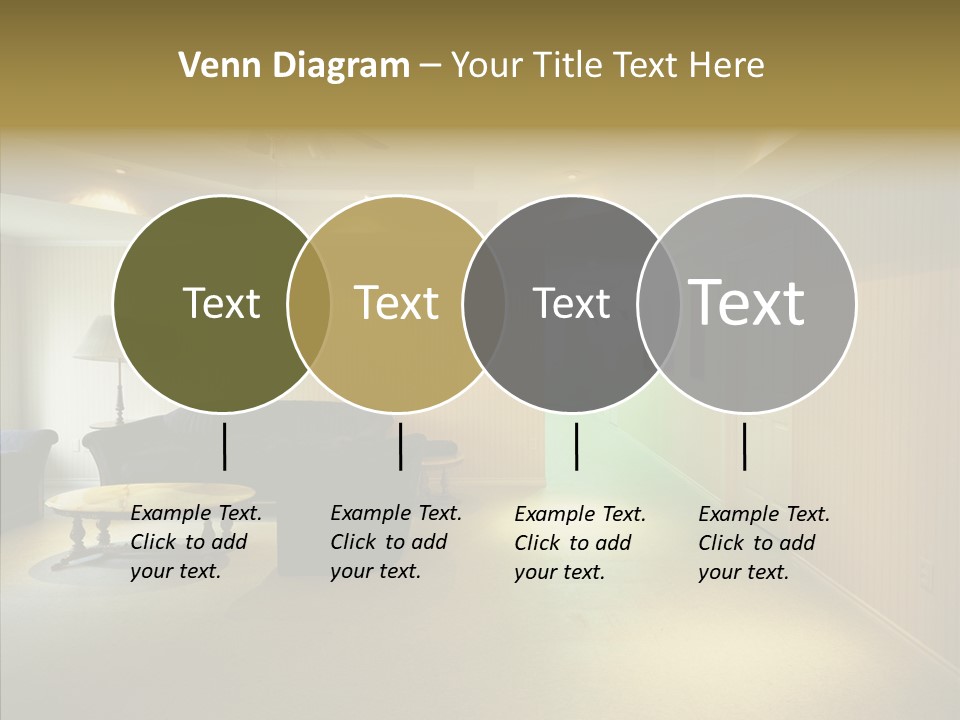 Bed House Office PowerPoint Template