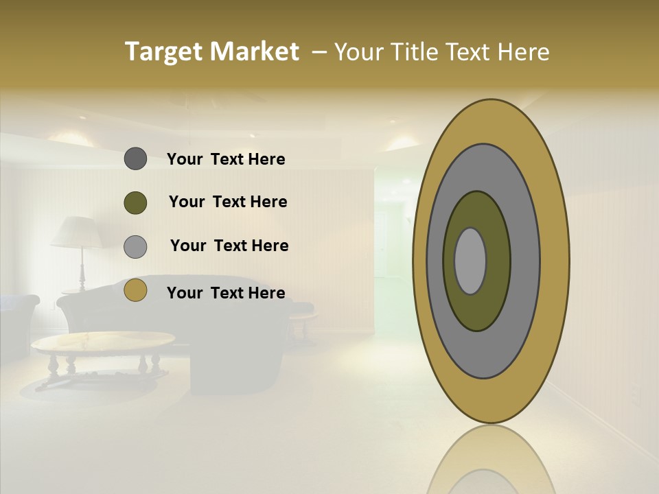 Bed House Office PowerPoint Template