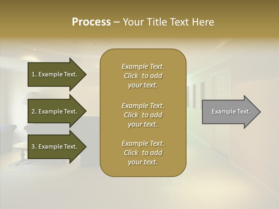 Bed House Office PowerPoint Template