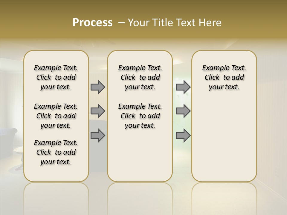 Bed House Office PowerPoint Template