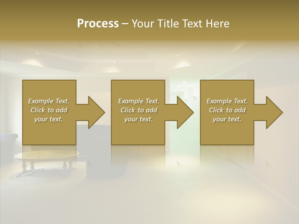 Bed House Office PowerPoint Template