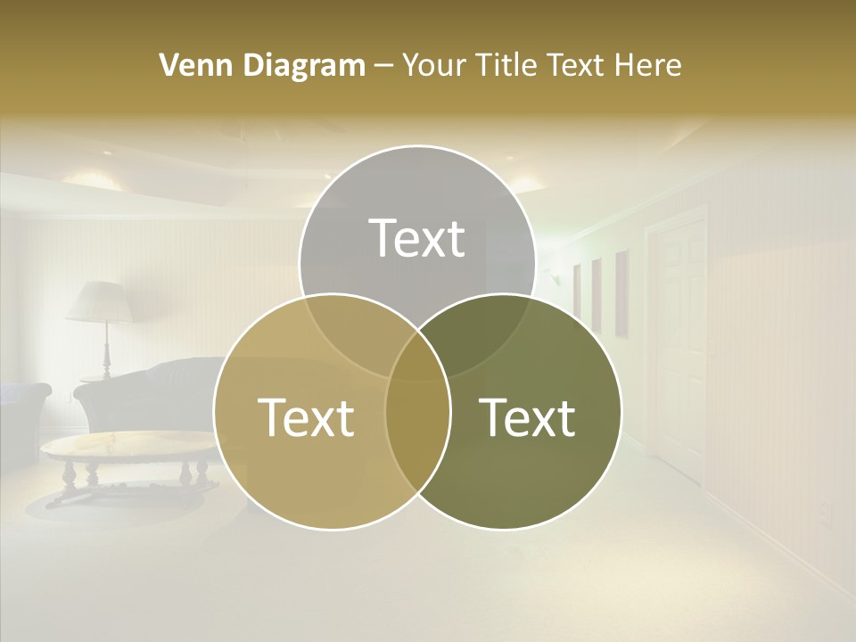 Bed House Office PowerPoint Template