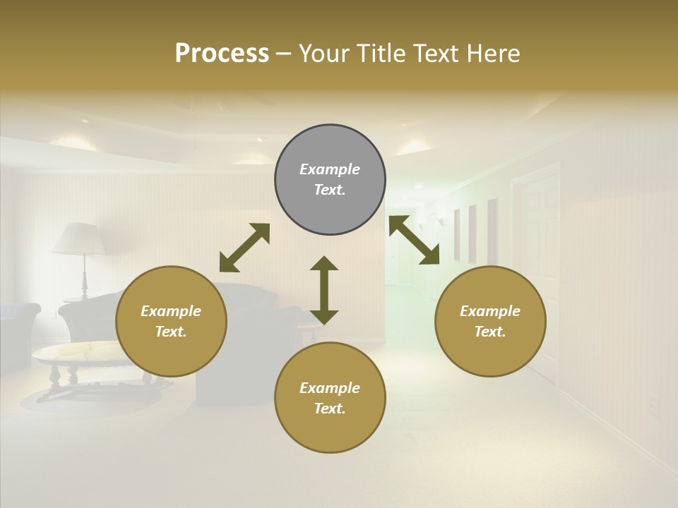 Bed House Office PowerPoint Template