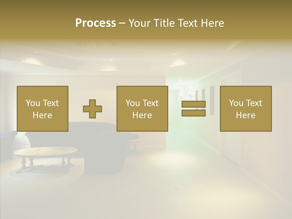 Bed House Office PowerPoint Template