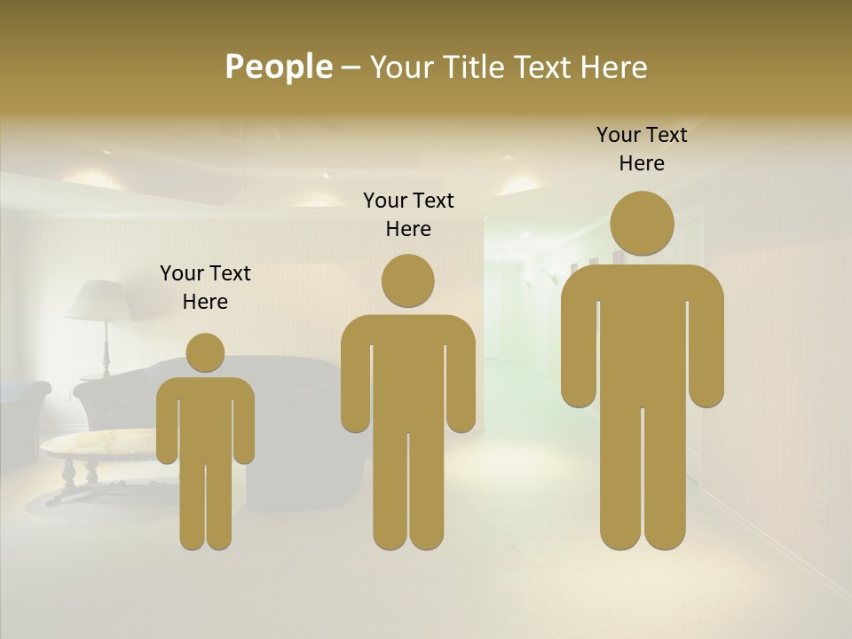 Bed House Office PowerPoint Template