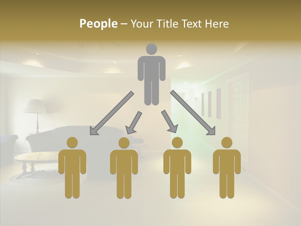 Bed House Office PowerPoint Template