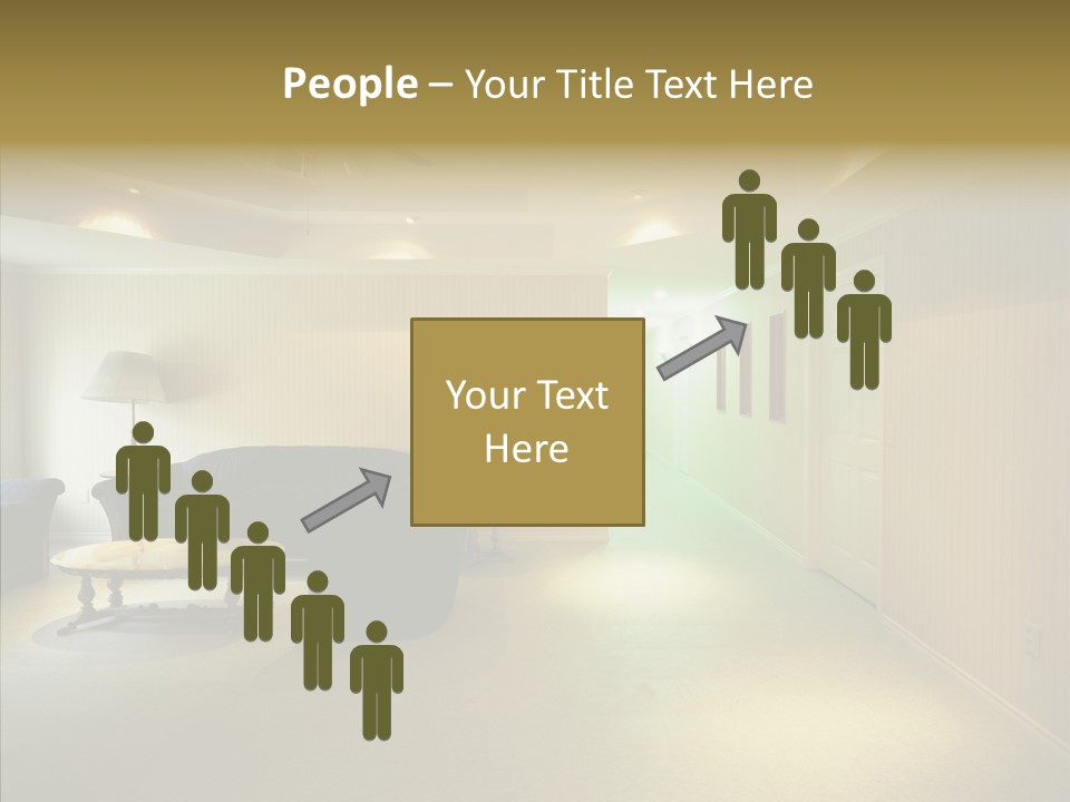 Bed House Office PowerPoint Template