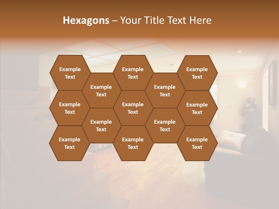 House Room Bed PowerPoint Template