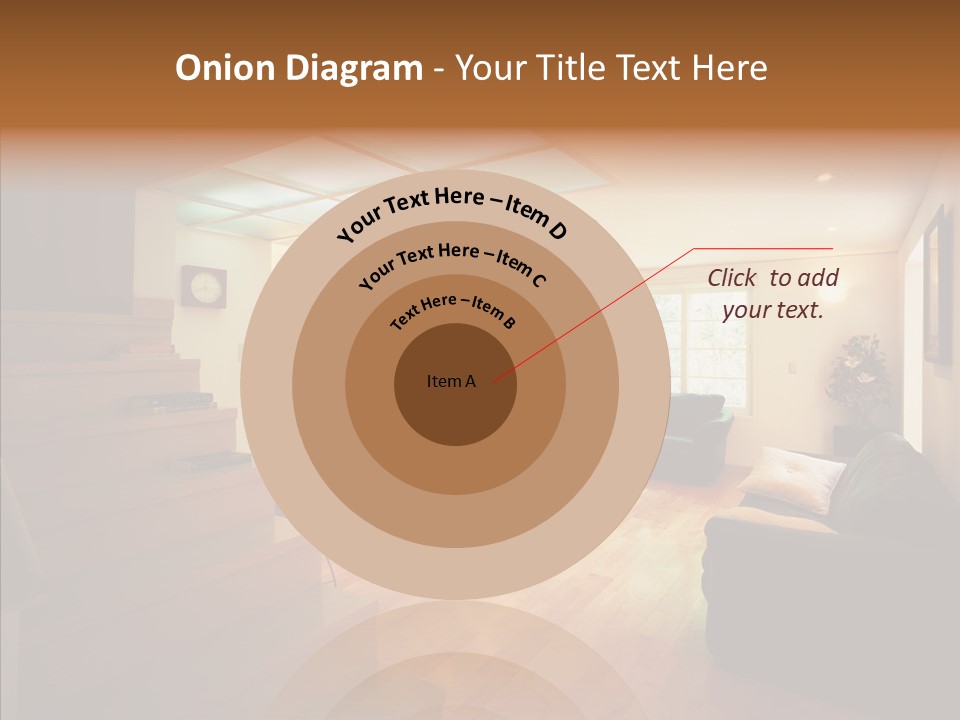 House Room Bed PowerPoint Template