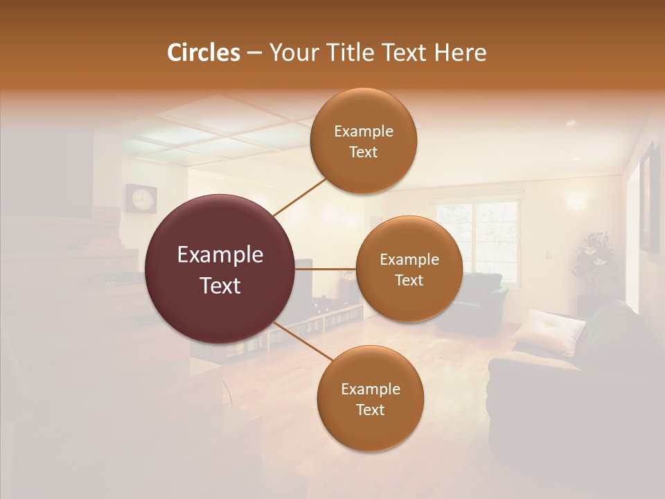 House Room Bed PowerPoint Template