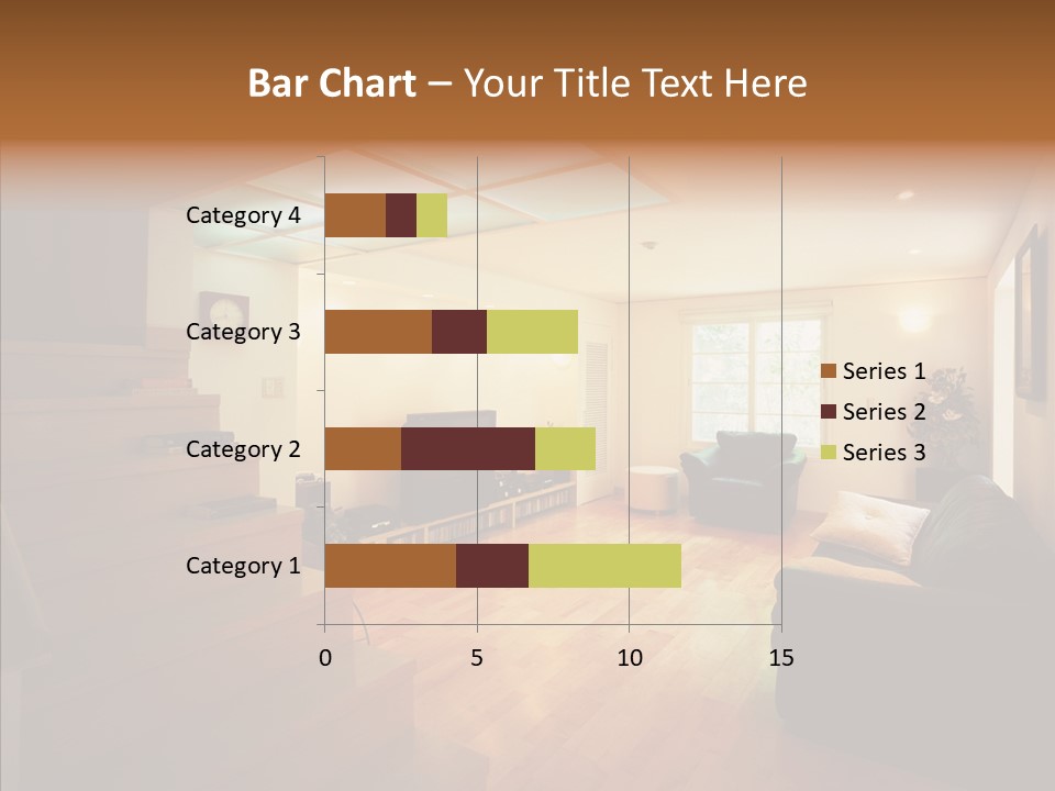 House Room Bed PowerPoint Template