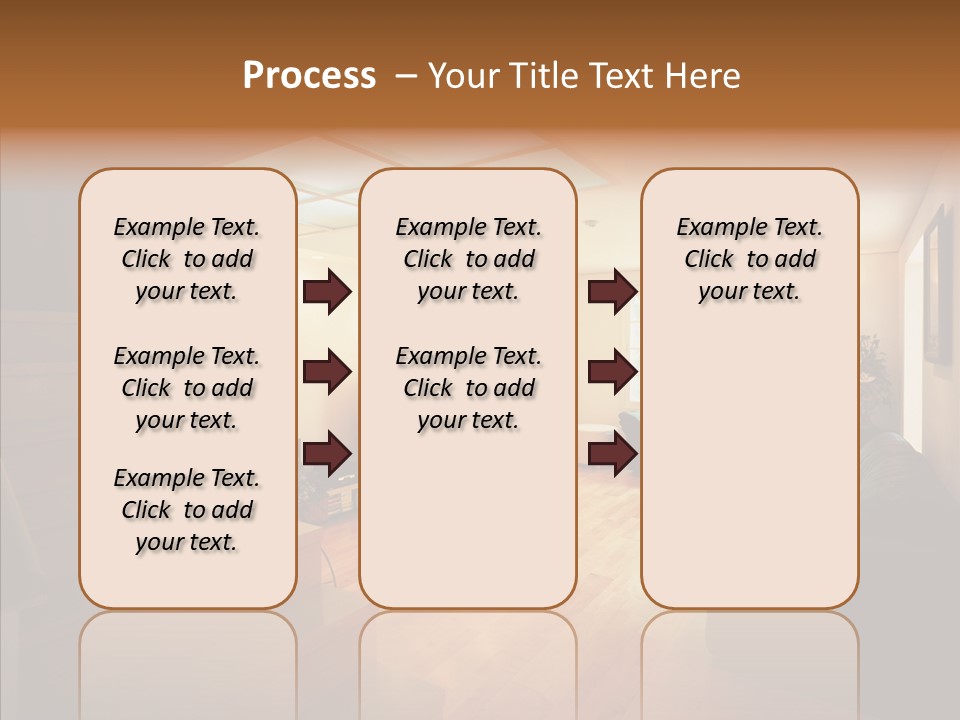 House Room Bed PowerPoint Template