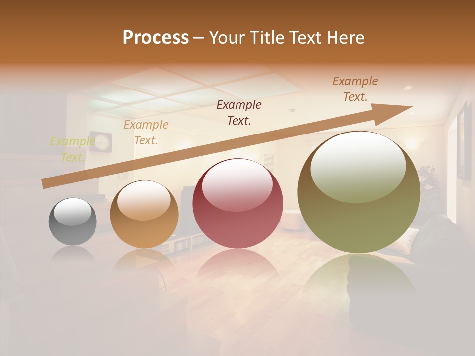 House Room Bed PowerPoint Template