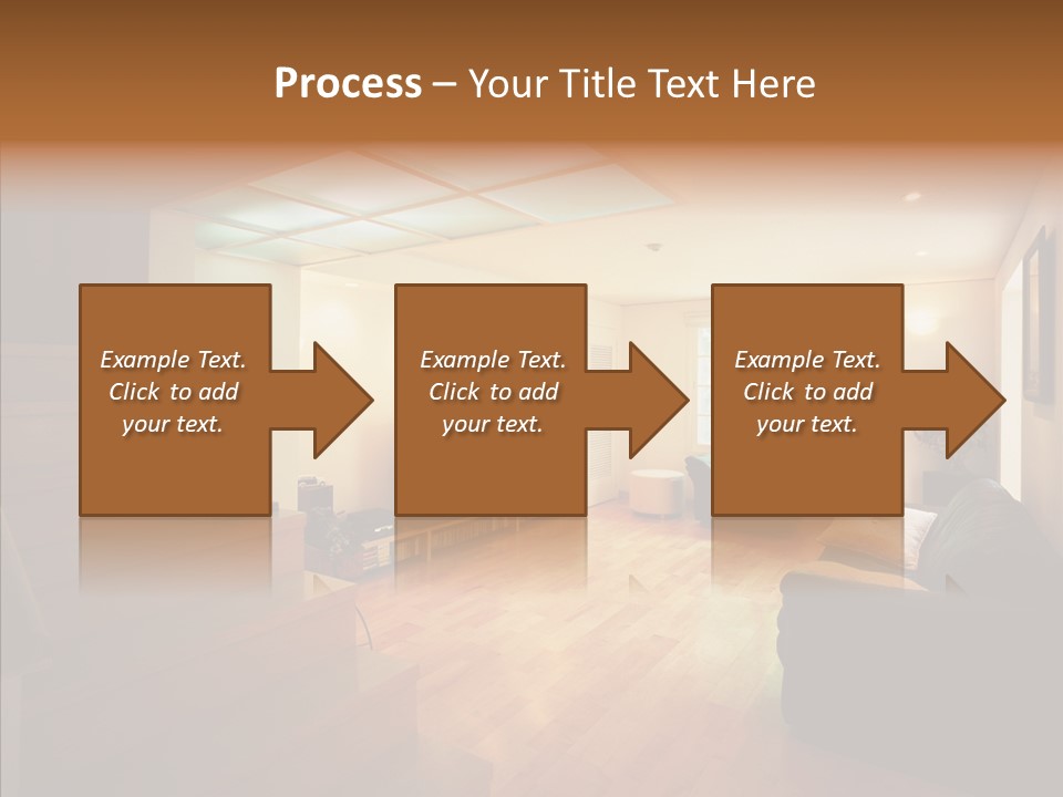 House Room Bed PowerPoint Template