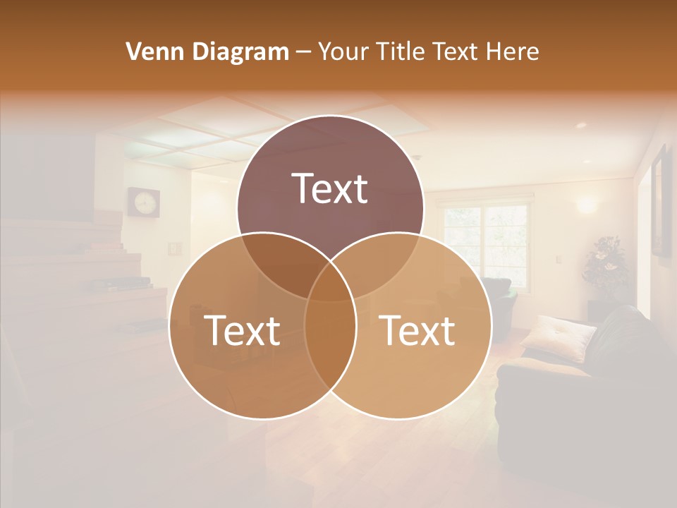 House Room Bed PowerPoint Template