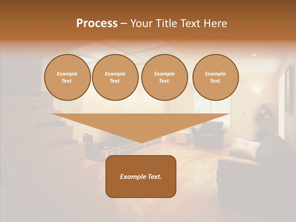 House Room Bed PowerPoint Template