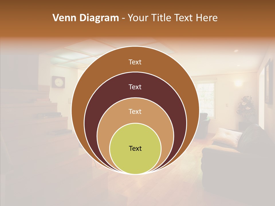 House Room Bed PowerPoint Template