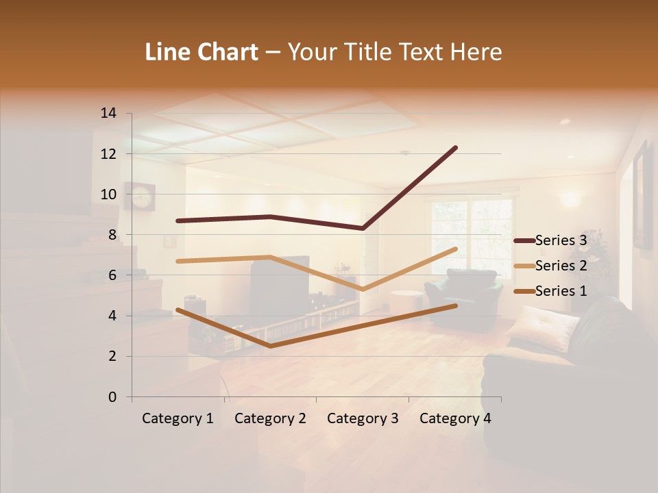 House Room Bed PowerPoint Template