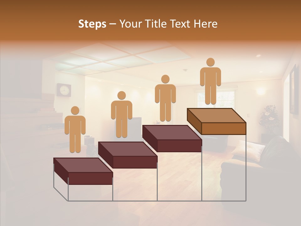 House Room Bed PowerPoint Template