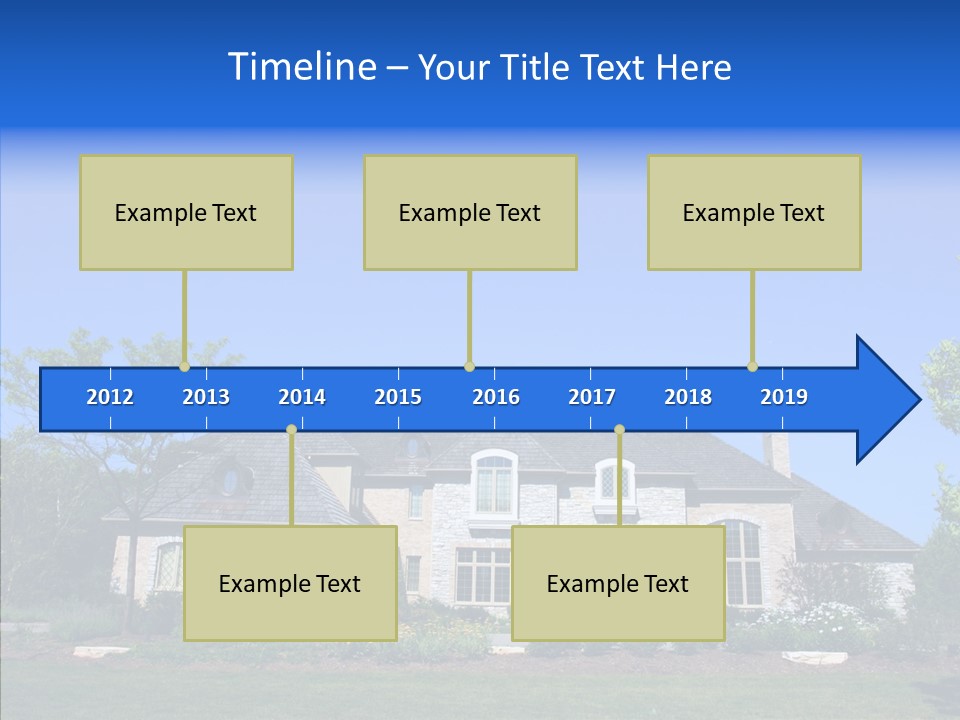 Adverti Ing Home Blue PowerPoint Template