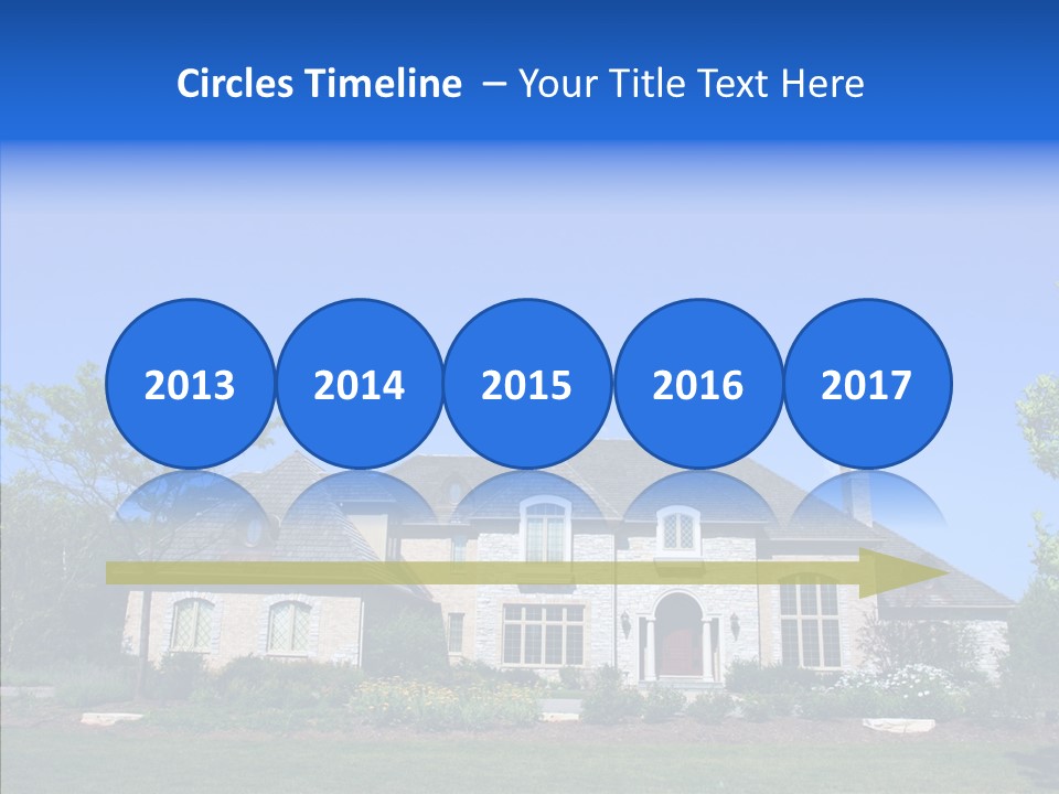 Adverti Ing Home Blue PowerPoint Template