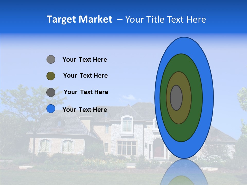 Adverti Ing Home Blue PowerPoint Template