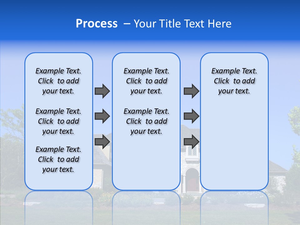 Adverti Ing Home Blue PowerPoint Template