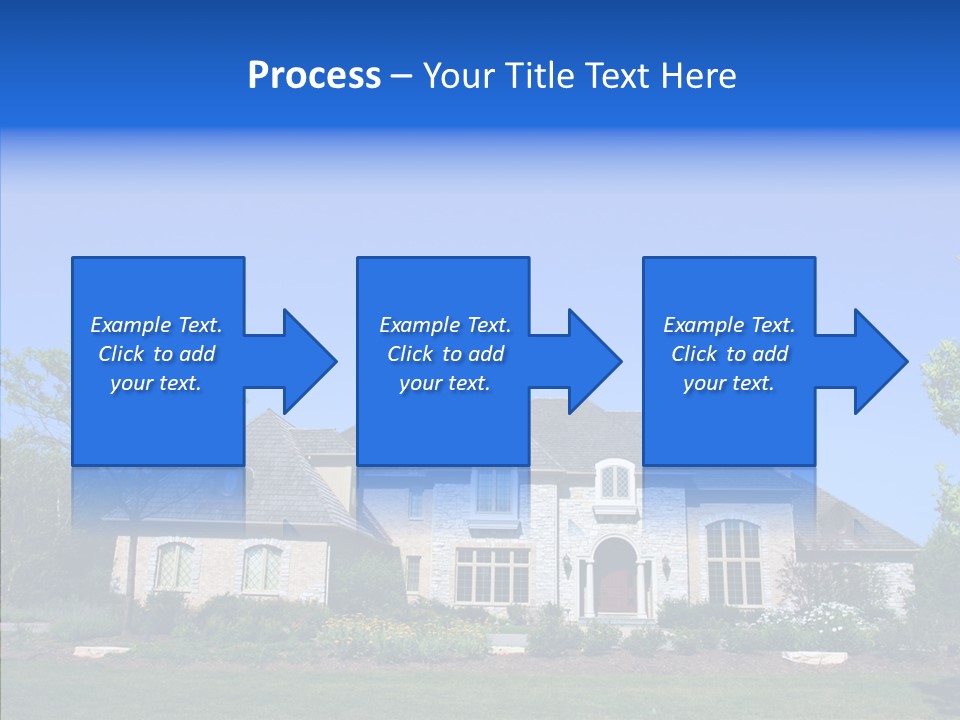 Adverti Ing Home Blue PowerPoint Template