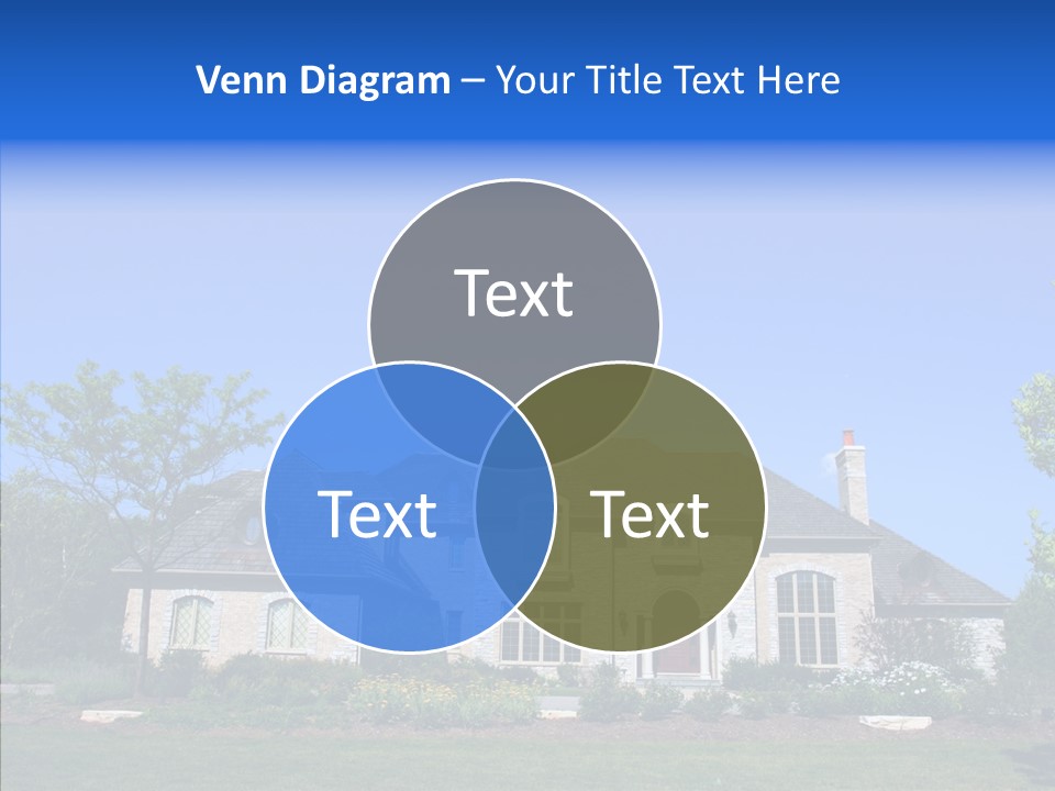 Adverti Ing Home Blue PowerPoint Template