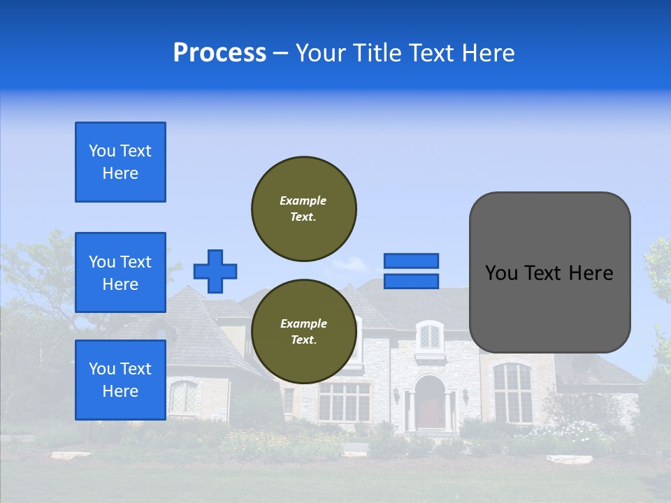 Adverti Ing Home Blue PowerPoint Template