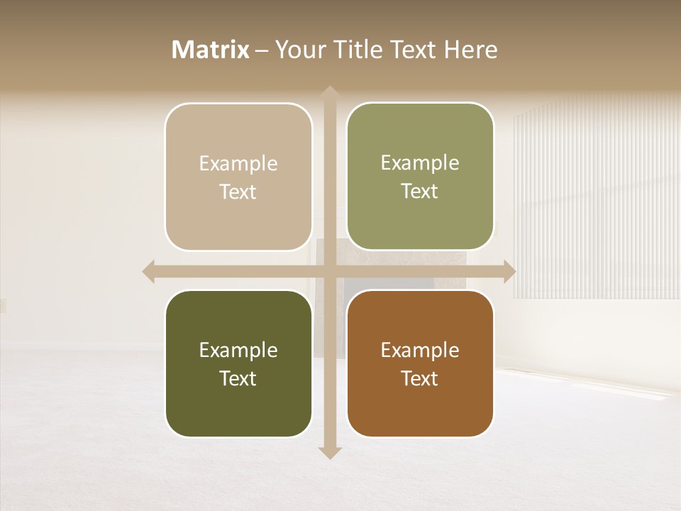 Beige For Let Fan PowerPoint Template