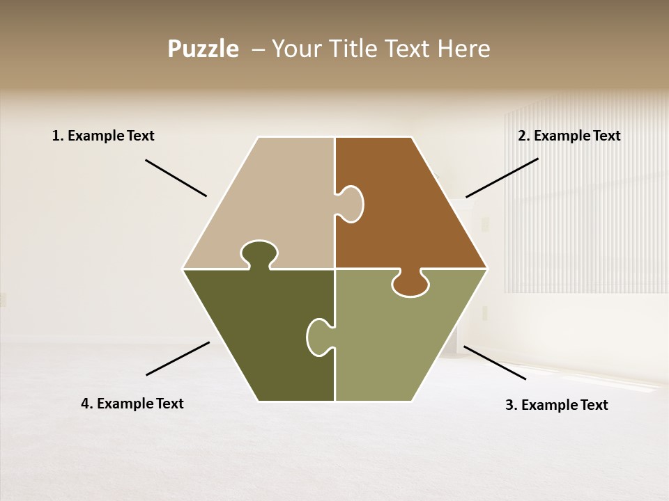 Beige For Let Fan PowerPoint Template