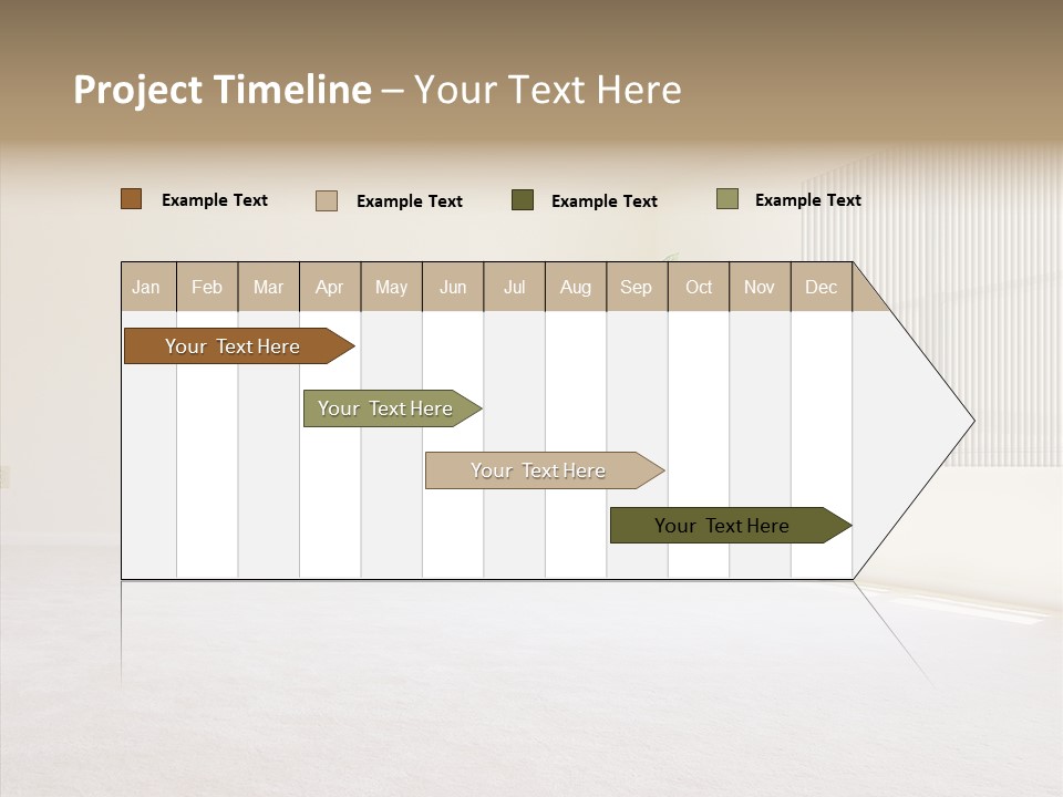 Beige For Let Fan PowerPoint Template