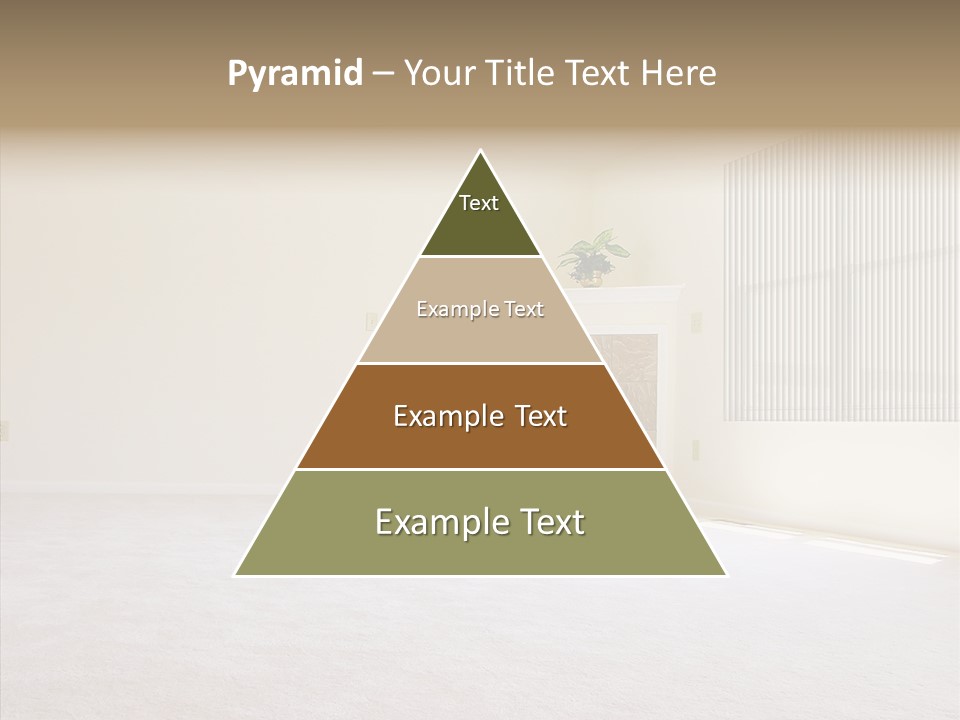 Beige For Let Fan PowerPoint Template
