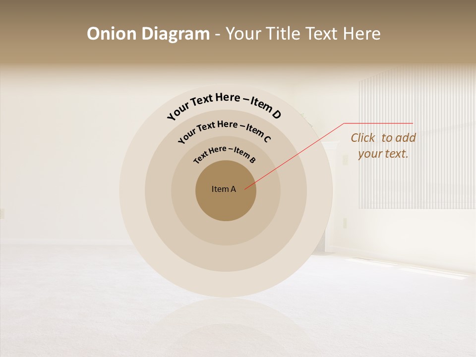 Beige For Let Fan PowerPoint Template