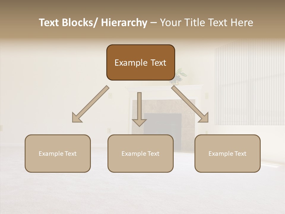 Beige For Let Fan PowerPoint Template