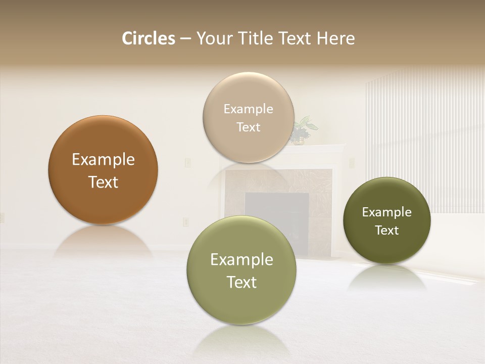 Beige For Let Fan PowerPoint Template