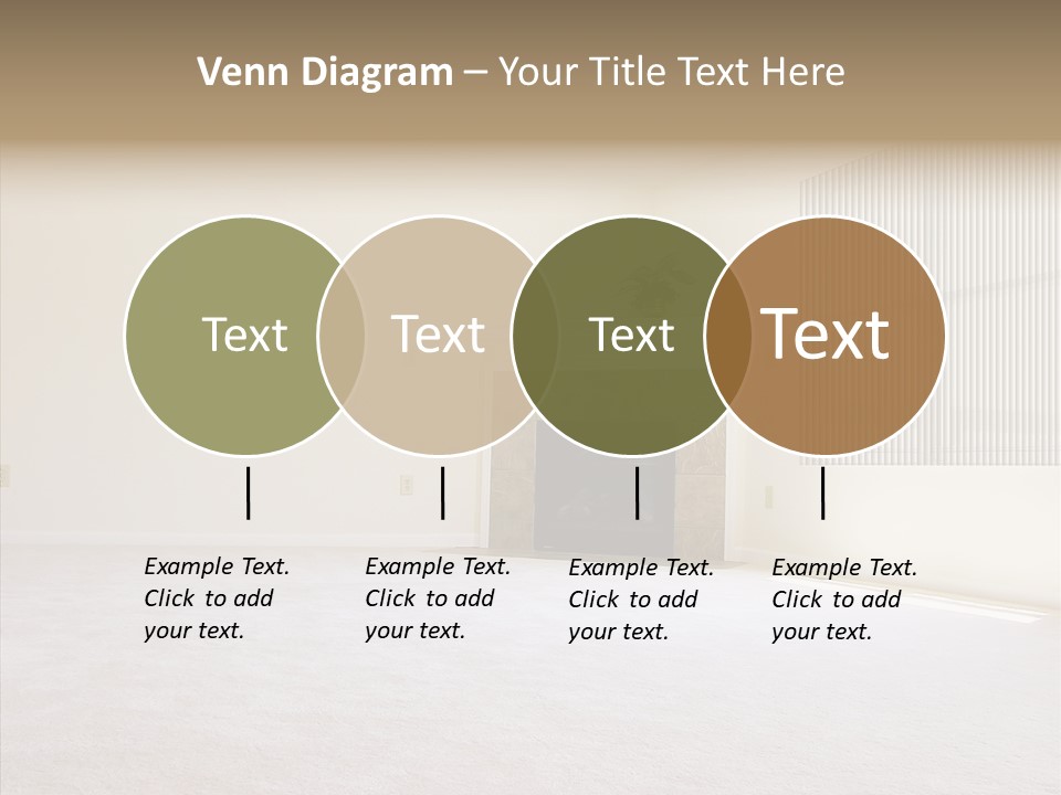 Beige For Let Fan PowerPoint Template