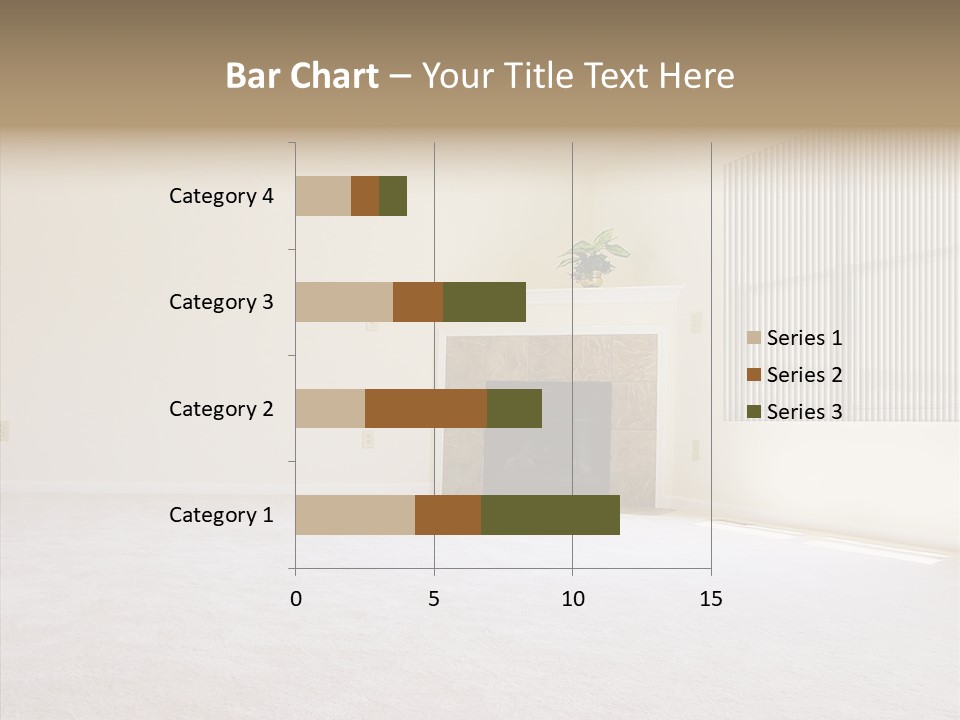 Beige For Let Fan PowerPoint Template