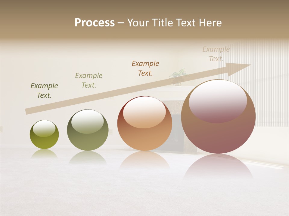 Beige For Let Fan PowerPoint Template